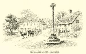 Crowcombe Cross, Somerset by Alfred Robert Quinton